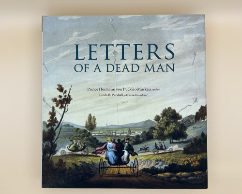 Die Titelseite vom Buch Letters of a dead man.