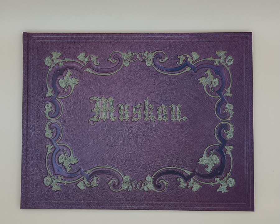 Die Titelseite vom Buch Ansichten aus dem Park zu Muskau.