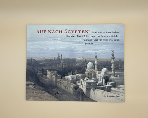 Die Titelseite vom Buch Auf nach Ägypten von Dr. Kerstin Volker-Saad.