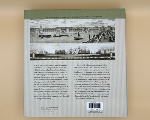 Die Rückseite vom Buch Letters of a dead man.