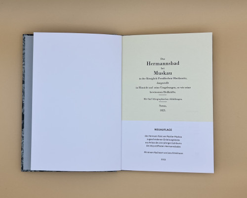 Ein Auszug aus dem Buch Das Hermannsbad bei Muskau.