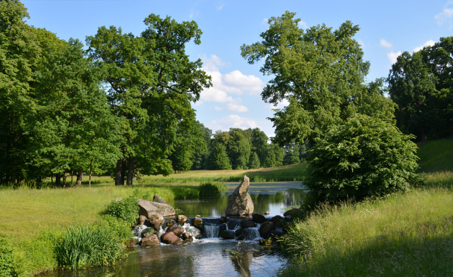 The Eichsee waterfall today.