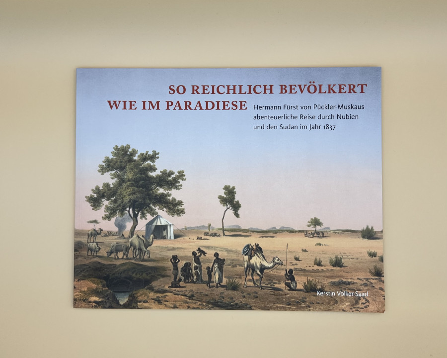 Die Titelseite vom Buch So reichlich bevölkert wie im Paradies von Dr. Kerstin Volker-Saad.